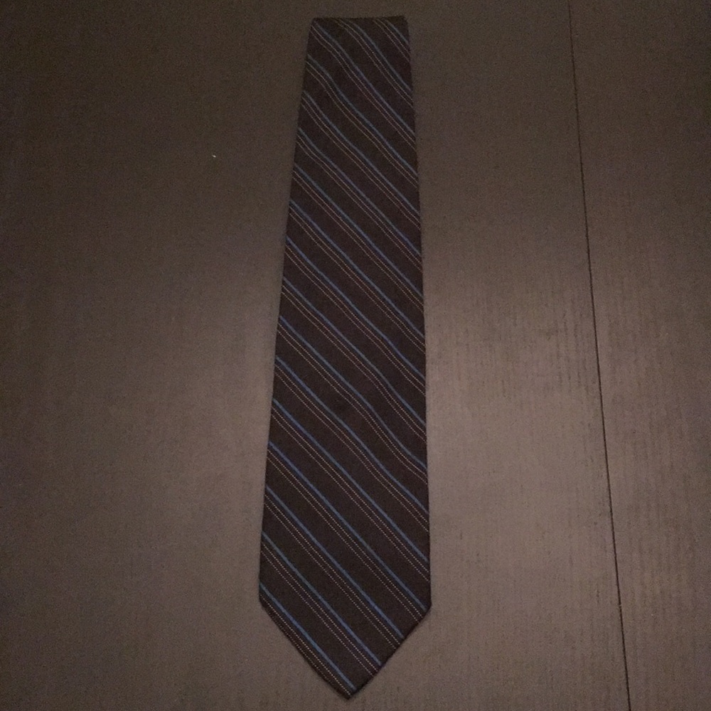 Men’s JoS A. Bank Black and Blue Tie